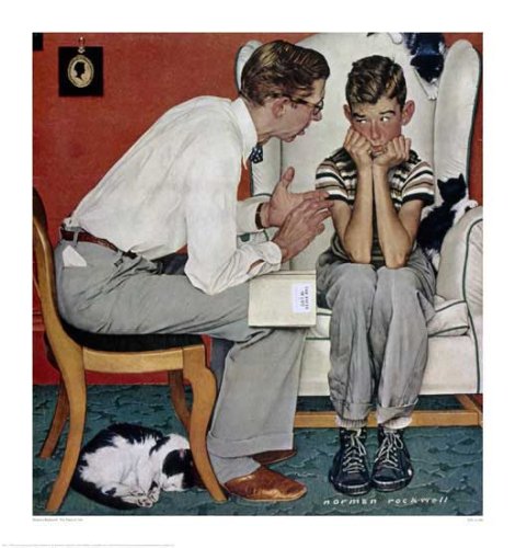 Facts of Life, Art Poster by Norman Rockwell