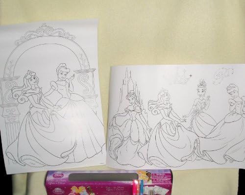 Disney Princess Color in Posters by Tri-costal design