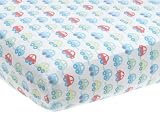 Springmaid Baby Crib Sheet - Car Motif