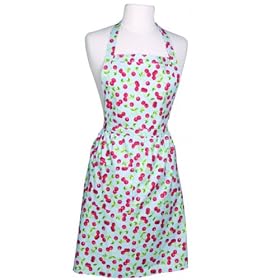 Camisole Style Apron - Cherries
