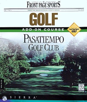 Front Page Sports Golf: Pasatiempo Add On