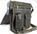 New Unisex Visconti brown leather A4 messenger bag 18410
