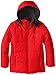IZOD Big Boys' Hooded Puffer Coat with Contrast Fleece Lining