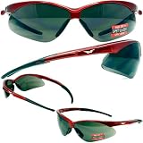 SAFETY GLASSES FAST FREDDIE UV400 SUNGLASSES ANSI Z87.1 EYE PROTECTION SHINY ORANGE FRAME