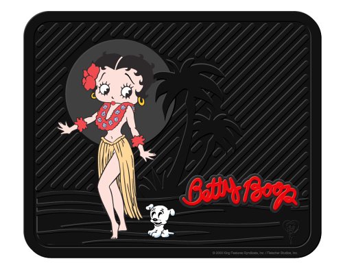 Betty Boop Aloha Style Molded 14 x 17 Utility Mat