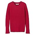 CH BG Cable Crew Sweater - Rocket Red