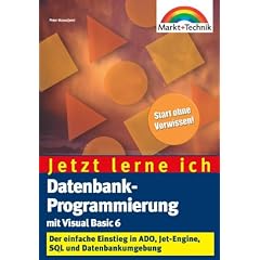 Datenbankprogrammierung mit Visual Basic 6 - Jetzt lerne ich... . Alles Wichtige zu ADO, Jet-Engine, SQL und Datenumgebung