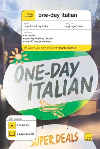 City Travel Guides Discounted  Books : Teach Yourself One-day Italian (TY One Day)