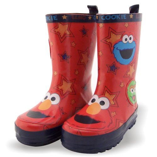 elmo rain boots