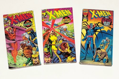  X-men Combo 3 Pack: Enter Magneto, Deadly Reunions, Till Death Do Us Part (Part 2)
