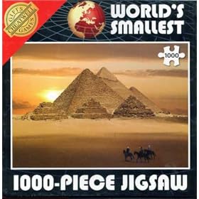 World's Smallest Jigsaw Pyramids of Giza