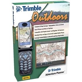 Trimble Adventure Planner with Topographical, Street and Aerial Maps of the USA