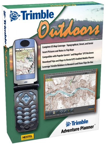Trimble Adventure Planner U.S.A. Topographical/Street/Aerial Map Digital Download (Windows)