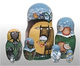 Gigantic Turnip Russian Nesting Doll 7pc./6