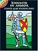 Book Knights in Armor Stained Glass Coloring Book (Dover Pictorial Archives)