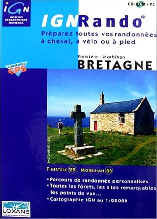 IGN Rando : Bretagne (Finistère - Morbihan)