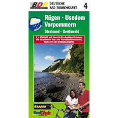 Deutsche Radtourenkarte, Bl.4, R�gen, Usedom, Vorpommern
