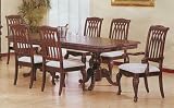Double Pedestal Ornate Dining Table