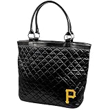 MLB Pittsburgh Pirates Quilted Tote, Black