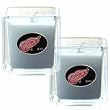 Detroit Red Wings 2 Pack Vanilla Scented Candles - NHL Hockey Fan Shop Sports Team Merchandise
