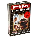 Serv a Gravy Gravy Mix, Brown, 3-Ounce Boxes (Pack of 12)