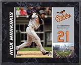 Nick Markakis Baltimore Orioles 8x10 Color Plaque