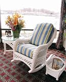 Wicker Rocker Cushions