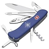 Victorinox-Couteau Suisse de Poche - Victorinox Skipper - 0.9093.2 - Bleu - 17 Outils