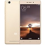 Xiaomi Redmi3 4G TD-LTE FDD-LTE 3G WCDMA スマートフォン Android 5.1 オクタコア 5.0" スクリーン 2GB RAM 16GB ROM 5MP 13MPカメラ (ゴールド) [並行輸入品]
