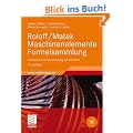 Roloff/Matek Maschinenelemente Formelsammlung: Interaktive Formelsammlung auf CD-ROM