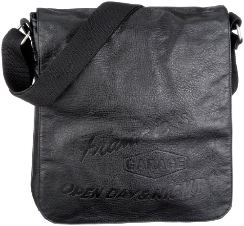 Frankie's Garage Shoulder Bag large B20981014-010, Unisex - Erwachsene Umh&auml;ngetaschen 27x33x4 cm (B x H x T)