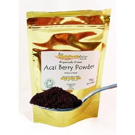 Organic Acai Berry Powder 75g