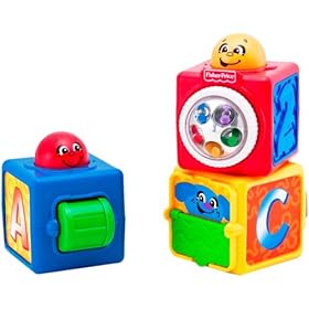 Fisher-Price Bright Beginnings Stacking Action Blocks