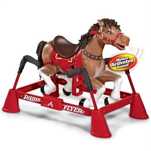 Radio Flyer Liberty Spring Horse with Sound