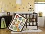 Kidsline Peekaboo Pals 6 Piece Crib Bedding Set