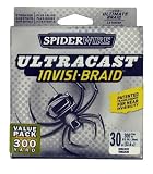 Spiderwire ULTRACAST INVISI-BRAID 30lb Test 300 yds New