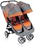 Baby Jogger City Mini Double Stroller - Orange/Grey