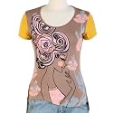 Jessie G. Women's Printed Scoop Neck Tee