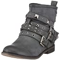 Buffalo Girl 111502 237564 WH BRUSH BLACK 01, Damen Stiefel