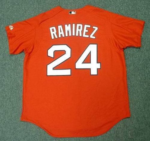 MANNY RAMIREZ Boston Red Sox 2005 Majestic Athletic AUTHENTIC BP Baseball Jersey, LARGE