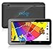 Indigi GSM Unlocked 4G LTE Android 9.0 Pie 7-inch TabletPC & Smartphone [Quad-Core + DUALSIM + ] 2GB RAM/16GB ROM (Black) + Keycase Included