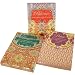 Patience, Peace, Laughter Assorted Sayings Set of 3 Gold Foil Embellished Pocket Note Pads