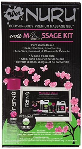 Nasswalk Wet Nuru Body On Body Premium Massage Gel Kit
