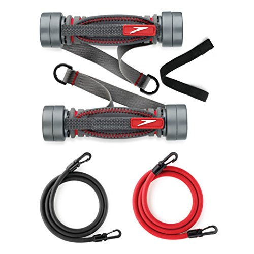 Speedo Aqua Fit 360 Stretch Bands Light-Grey-Red