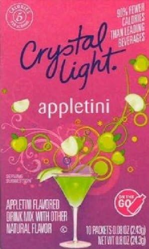 Crystal Light - On the Go Mocktails (Appletini)