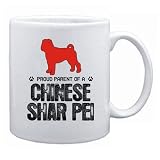 New  Proud Parent Chinese Shar Pei  Mug Dog