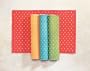 Polka Dot Placemat - Red