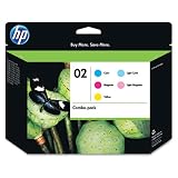 HP&reg; CC604FN (HP 02) Vivera Ink, 350 Page-Yield, 5/PK, Assorted