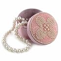 14k Yellow Gold 9-10mm Freshwater Cultured Pearl Necklace w/ Pink Beaded Gift Box, 18"