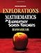 Explorations for Bassarear's Mathematics for Elementary School Teachers, 5th